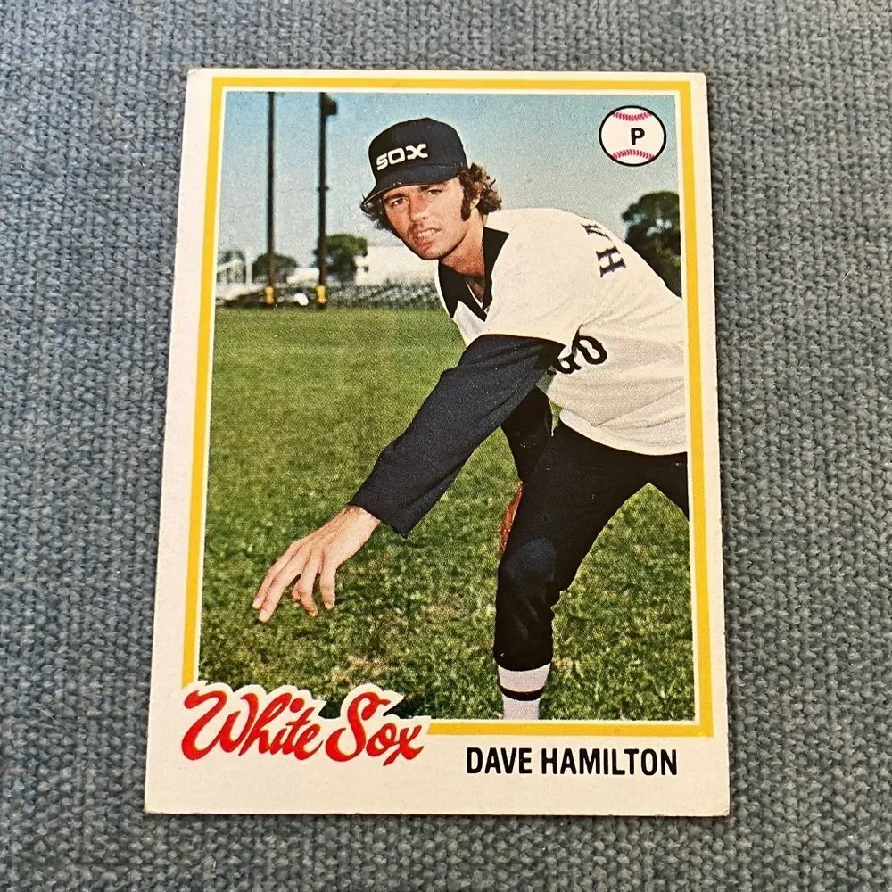1978 Topps Chicago White Sox Baseball Card Trading Card